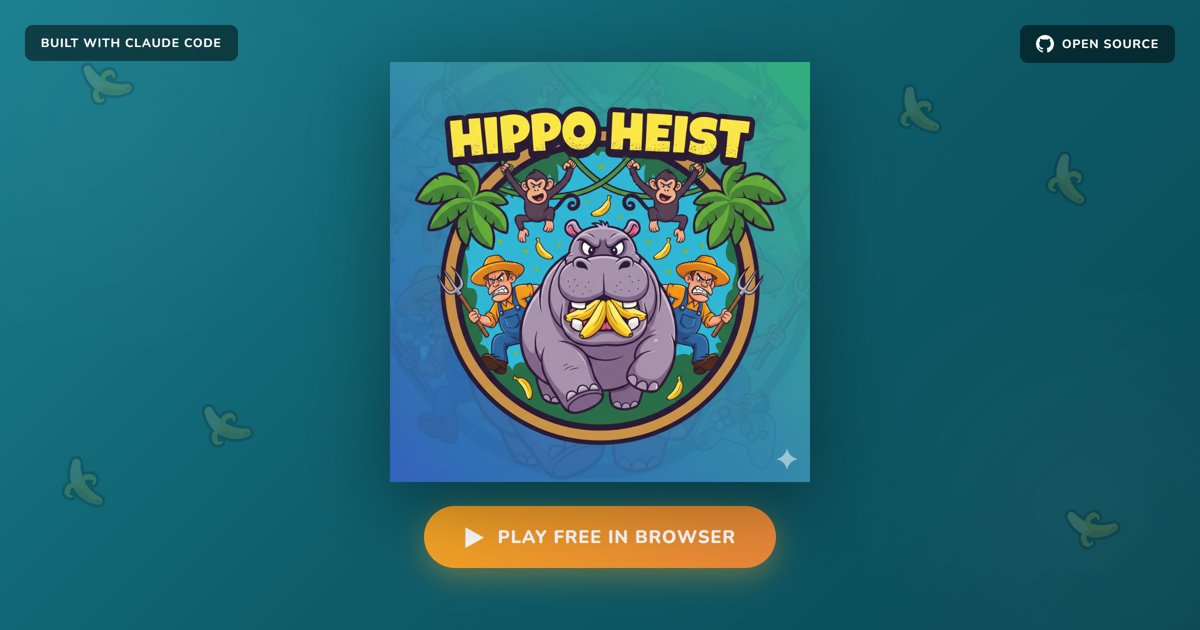 Hippo Heist screenshot